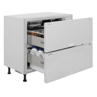 Hotpoint NCD191I 150 Litre Integrated Under Counter Fridge Drawers  90cm Wide - White Hotpoint NCD191I 150 Litre Integrated Under Counter Fridge Drawers  90cm Wide - White