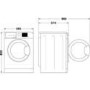 Hotpoint Anti-Stain 8kg Wash 6kg Dry 1400rpm Washer Dryer  - Quiet, Energy Saving -  White