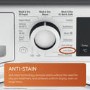 Hotpoint Anti-Stain 8kg Wash 6kg Dry 1400rpm Washer Dryer  - Quiet, Energy Saving -  White