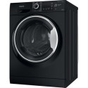 A1/NDB9635BSUK Refurbished Hotpoint Anti-stain NDB9635BSUK Freestanding 9/6KG 1400 Spin Washer Dryer Black