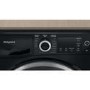 Refurbished Hotpoint Anti-stain NDB9635BSUK Freestanding 9/6KG 1400 Spin Washer Dryer Black