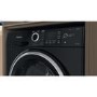 Refurbished Hotpoint Anti-stain NDB9635BSUK Freestanding 9/6KG 1400 Spin Washer Dryer Black