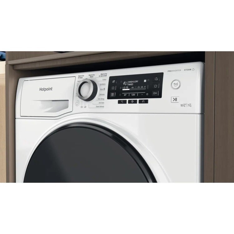 Refurbished Hotpoint ActiveCare NDD11726DAUK Freestanding 11/7KG 1400 Spin Washer Dryer White