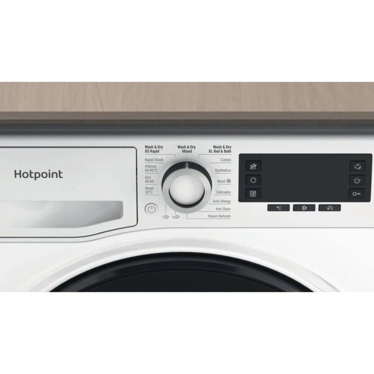 Refurbished Hotpoint ActiveCare NDD11726DAUK Freestanding 11/7KG 1400 Spin Washer Dryer White