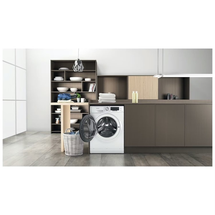 Refurbished Hotpoint ActiveCare NDD11726DAUK Freestanding 11/7KG 1400 Spin Washer Dryer White