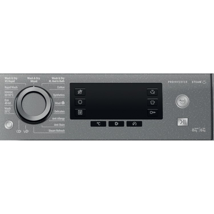 Hotpoint ActiveCare 8kg Wash 6kg Dry 1400rpm Washer Dryer - Graphite