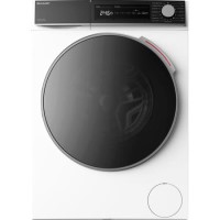 Refurbished Sharp NDH0144WC-EN Freestanding 10/6KG 1400 Spin Washer Dryer White