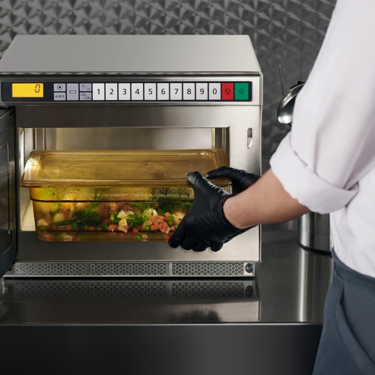 Refurbished Panasonic NE1864 Inverter Programmable Commercial Microwave 1800W with Cavity Liner