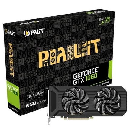 Palit Dual GeForce GTX 1060 6GB GDDR5 Graphics Card