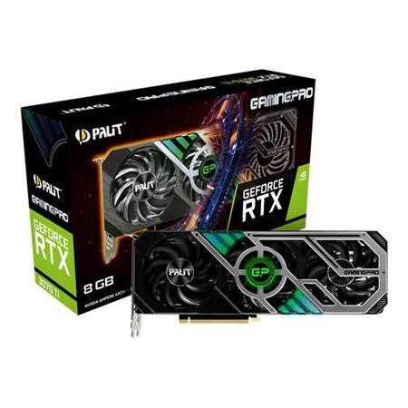 Box Opened Palit GeForce RTX 3070 Ti GamingPro 8GB Graphics Card