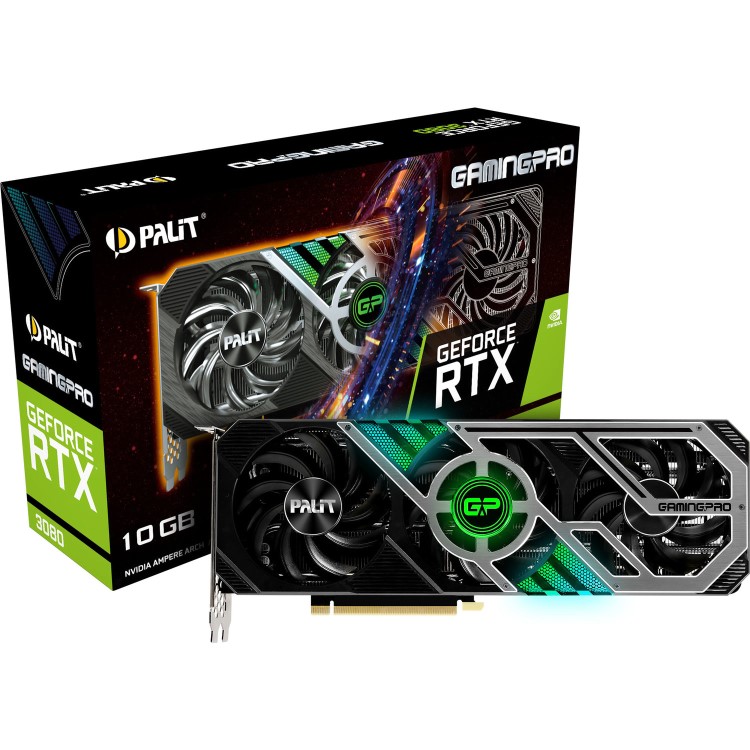 Box OpenedPalit GeForce RTX 3080 GamingPro V1 10GB Graphics Card
