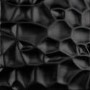 Small Black Textured Solid Mango Wood Sideboard - Neesha