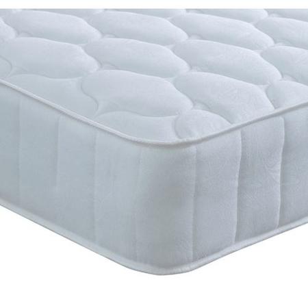 Single Guest Bed with Trundle and Mattresses in Blue - Maestro - Bedmaster