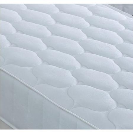 Single Guest Bed with Trundle and Mattresses in Blue - Maestro - Bedmaster