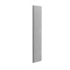 Additional Upholstered Wall-Mounted Headboard Panel in Grey Velvet - Neve
