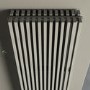 Beige Vertical Double Panel Radiator 1200 x 500mm - Nevada