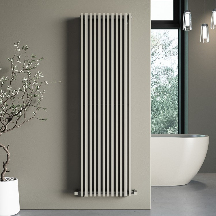 Beige Vertical Double Panel Radiator 1600 x 450mm – Nevada