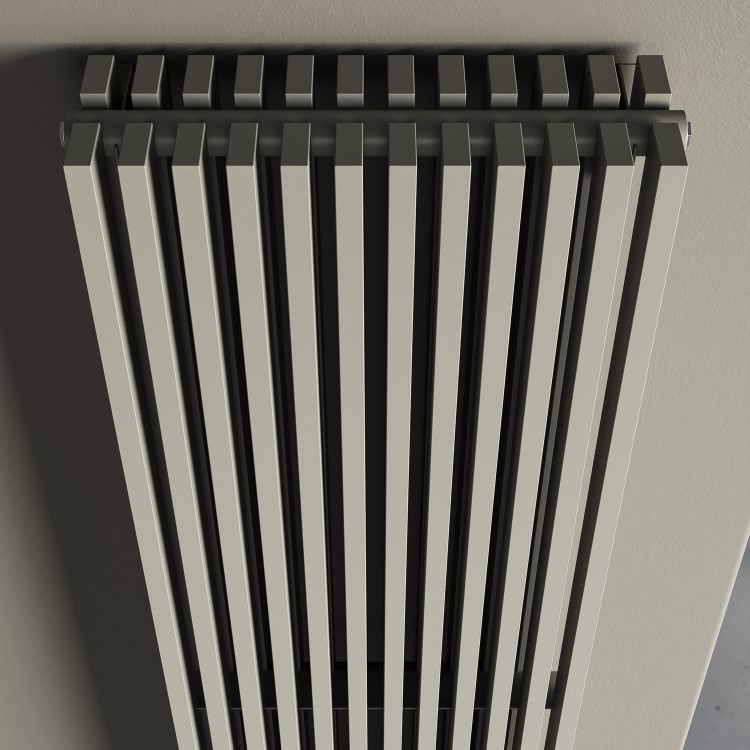 Beige Vertical Double Panel Radiator 1600 x 450mm – Nevada