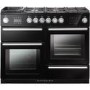Rangemaster Nexus Steam 110cm Dual Fuel Range Cooker - Black