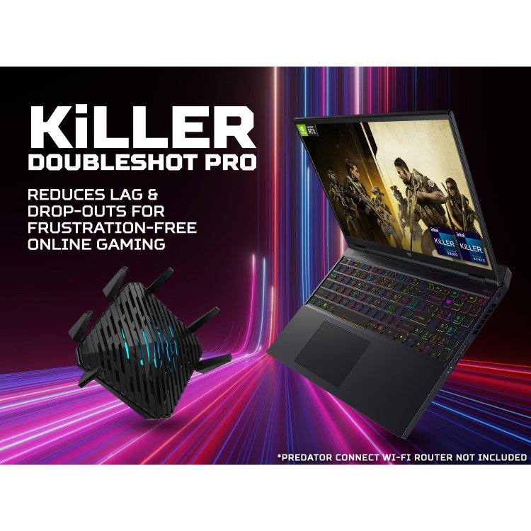 Acer Predator Helios 16 Intel Core i9 16GB RAM 1TB SSD RTX 4070 240Hz 16 Inch Windows 11 Gaming Laptop