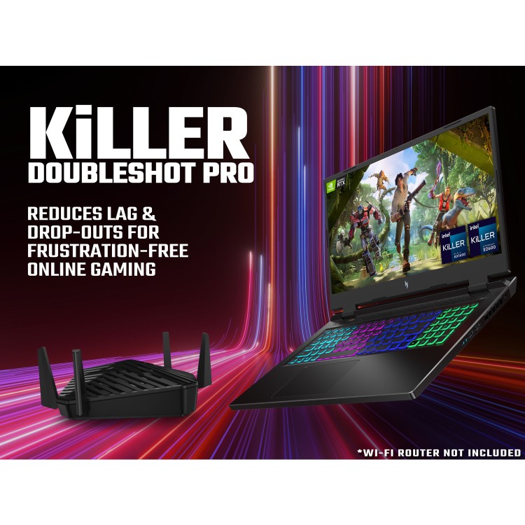 Acer Nitro 17 AN17-51 Intel Core i7 16GB 1TB RTX 4060 165Hz 17.3 Inch QHD Windows 11 Gaming Laptop