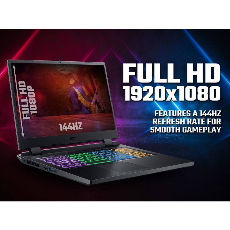 Acer Nitro 5 Intel Core i7 16GB 1TB RTX 4050 144Hz 17.3 Inch Windows 11 Gaming Laptop