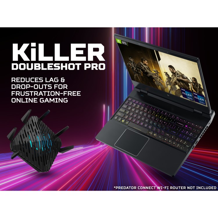 Acer Predator Helios 3D Intel Core i9 32GB RAM 1TB SSD RTX 4080 15.6 Inch 4K Windows 11 Gaming Laptop