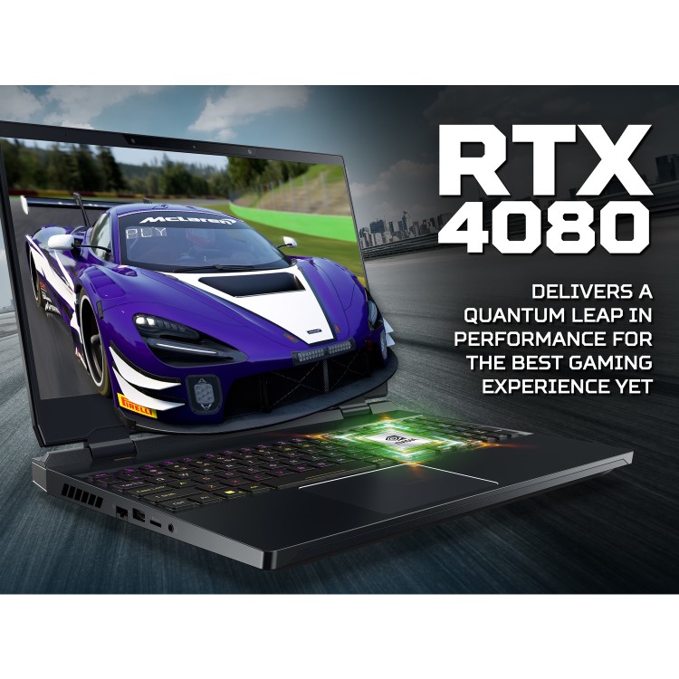 Acer Predator Helios 3D Intel Core i9 32GB RAM 1TB SSD RTX 4080 15.6 Inch 4K Windows 11 Gaming Laptop