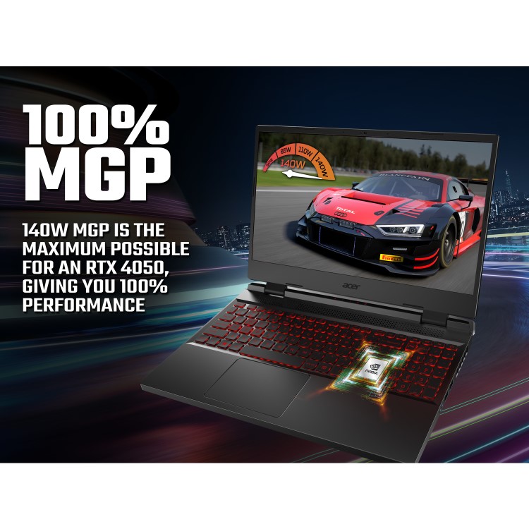 Acer Nitro 5 Core i7 16GB 512GB RTX 4050 144Hz FHD 15.6 Inch Windows 11 Gaming Laptop