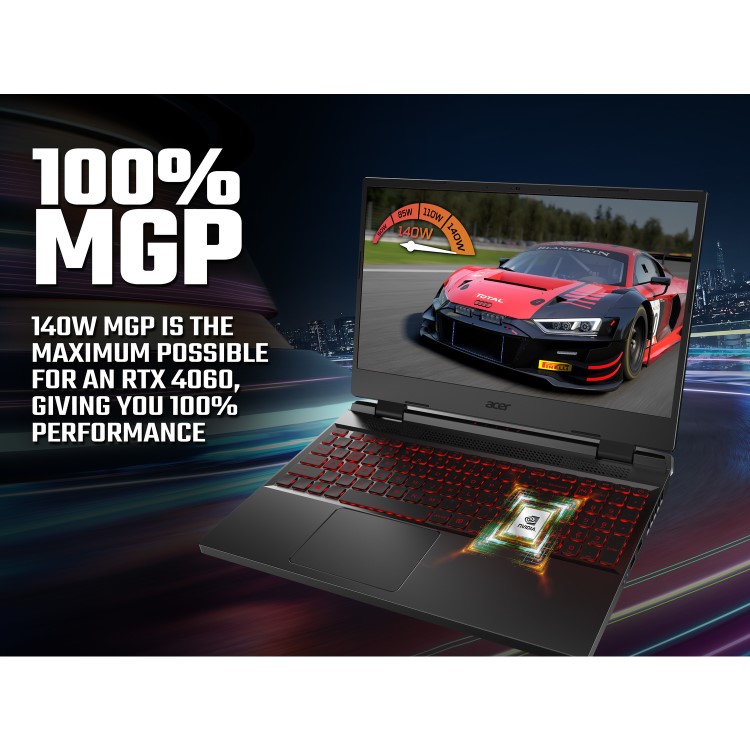 Acer Nitro 5 AN515-58 Intel Core i7 16GB iTB RTX 4060 165HZ QHD 15.6 Inch Windows 11 Gaming Laptop