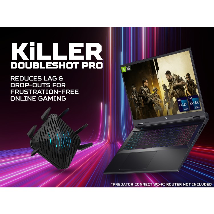 Acer Predator Helios Neo 18 Intel Core i7 16GB RAM 1TB SSD RTX 4070 240Hz 18 Inch Windows 11 Gaming Laptop