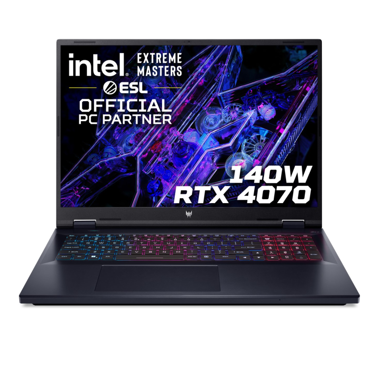 Acer Predator Helios Neo 18 Intel Core i7 16GB RAM 1TB SSD RTX 4070 240Hz 18 Inch Windows 11 Gaming Laptop