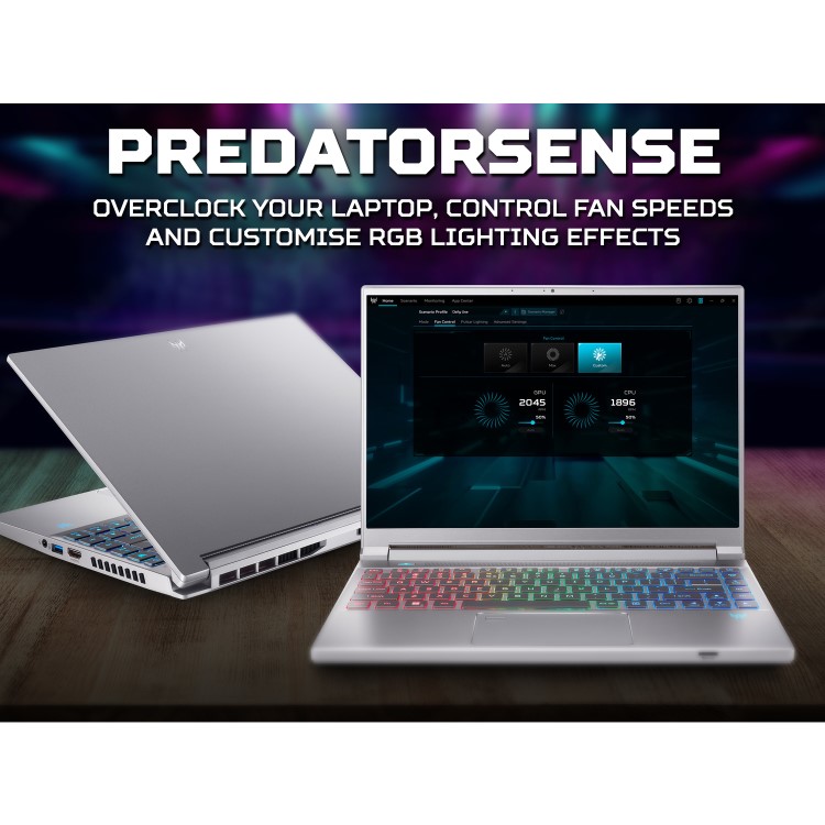 Acer Predator Triton 14 PT14-51 Intel Core i7 32GB RAM 1TB SSD RTX 4070 250Hz 14 Inch Windows 11 Gaming Laptop