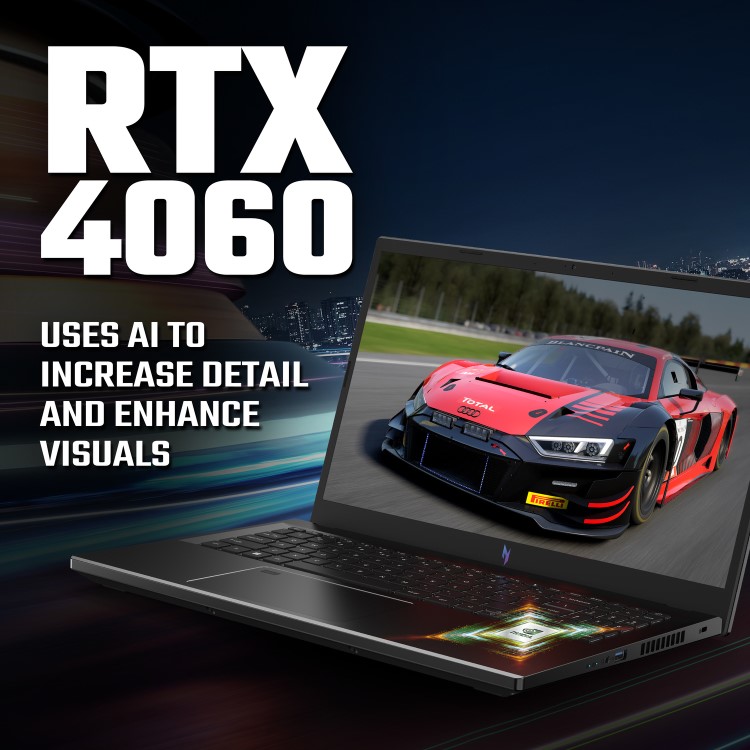 Acer Nitro V 15 Intel Core i7 16GB RAM 512GB SSD RTX 4060 144Hz 15.6 Inch Windows 11 Gaming Laptop