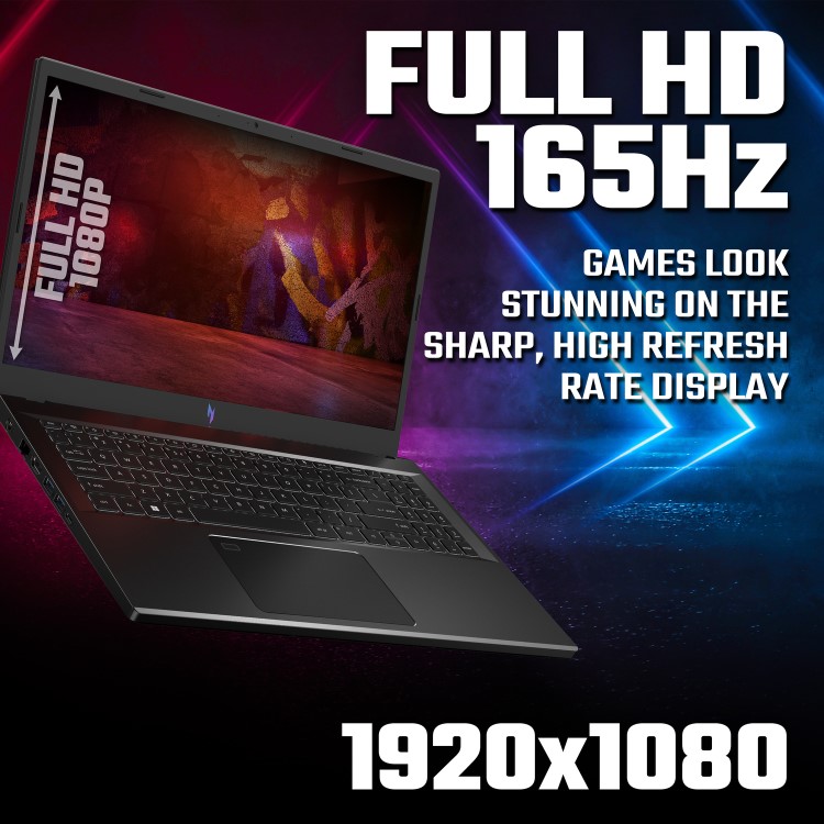 Acer Nitro V 15 Intel Core i7 16GB RAM 512GB SSD RTX 4060 144Hz 15.6 Inch Windows 11 Gaming Laptop