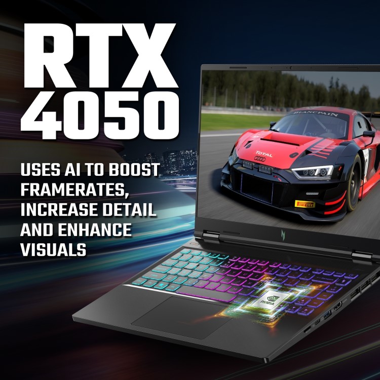 Acer Nitro 14 AMD Ryzen 5 16GB RAM 512GB SSD RTX 4050 120Hz 14.5 Inch Windows 11 Gaming Laptop