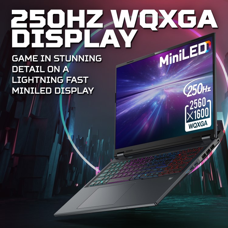 Refurbished Acer Predator Helios Neo 18 AI  Intel Core Ultra 9 16GB RAM 1TB SSD RTX 5070 Ti 250Hz 18 Inch Windows 11 Gaming Laptop