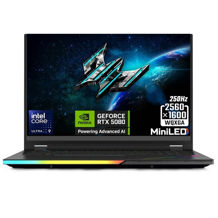 Acer Predator Helios 18 AI Intel Core Ultra 9 32GB RAM 2TB SSD GeForce RTX 5080 250Hz 18 Inch Windows 11 Gaming Laptop