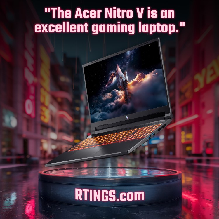 Acer Nitro V16 Ai AMD Ryzen 7 16GB RAM 1TB SSD GeForce RTX 5060 180Hz 16 Inch Windows 11 Gaming Laptop