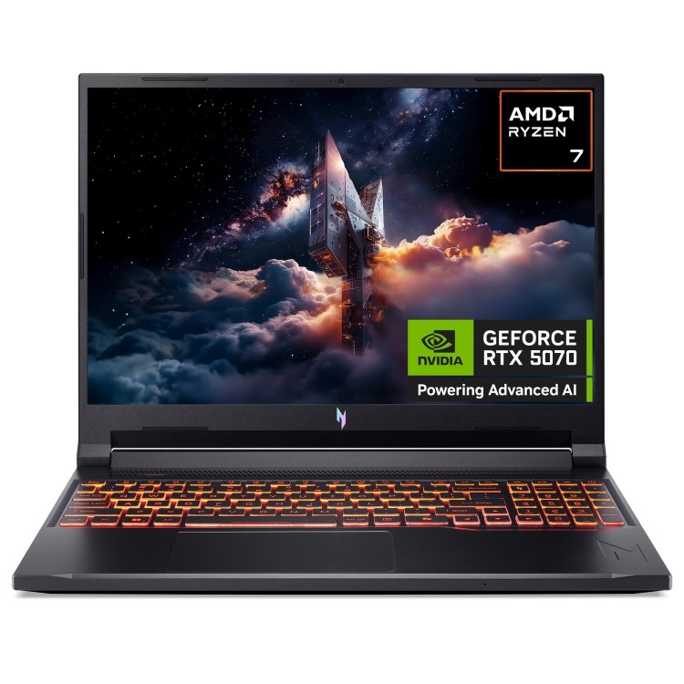 Acer Nitro V AMD Ryzen 7 16GB RAM 1TB SSD RTX 5070 180Hz Inch Inch Windows 11 Gaming Laptop