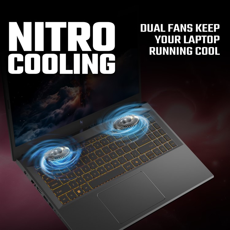 Refurbished Acer Nitro V15 Intel Core i5 16GB RAM 1TB SSD RTX 5060 165Hz 15.6 Inch Windows 11 Gaming Laptop