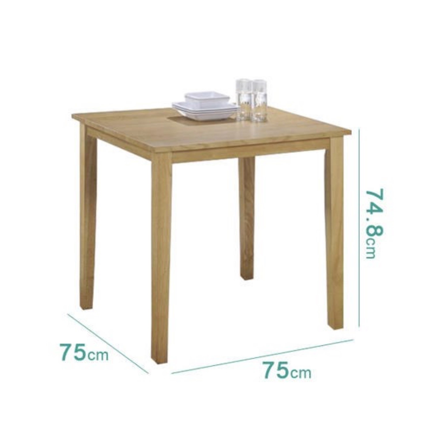 75cm square dining table discount