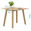 New Haven Drop Leaf Space Saving Dining Table - Light Oak