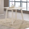 New Haven Off White Drop Leaf Space Saving Dining Table