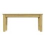Wooden Dining Table Bench in Solid Oak - New Haven