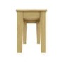 Wooden Dining Table Bench in Solid Oak - New Haven