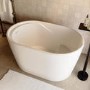 ALMOST PERFECT - Freestanding Japanese Soaking Deep Bath With Seat 1200 x 630mm - Niki