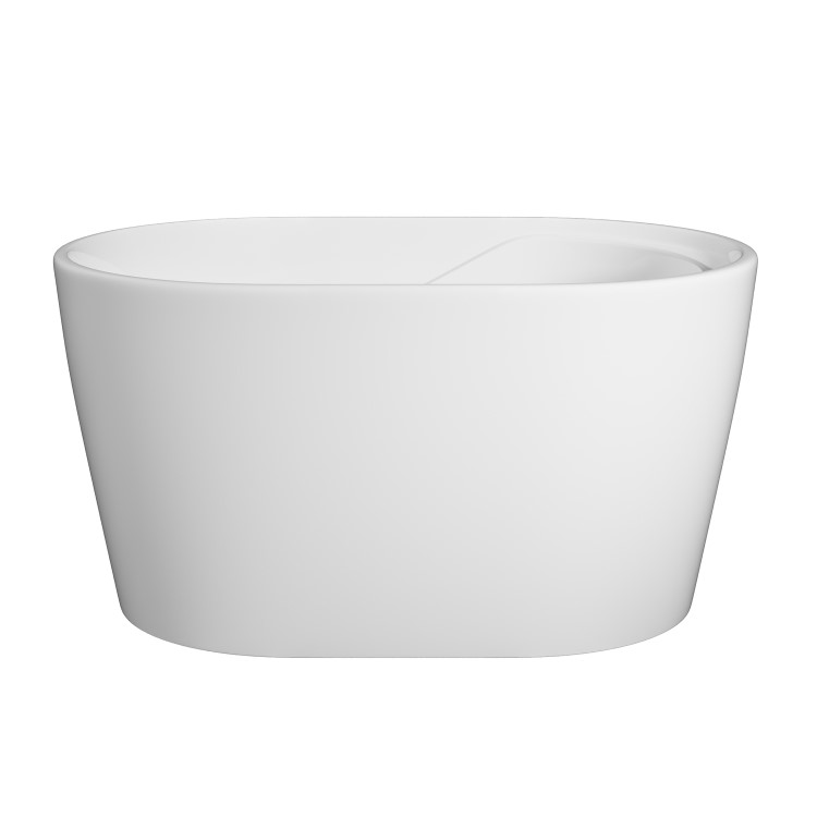 ALMOST PERFECT - Freestanding Japanese Soaking Deep Bath With Seat 1200 x 630mm - Niki