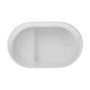 ALMOST PERFECT - Freestanding Japanese Soaking Deep Bath With Seat 1200 x 630mm - Niki