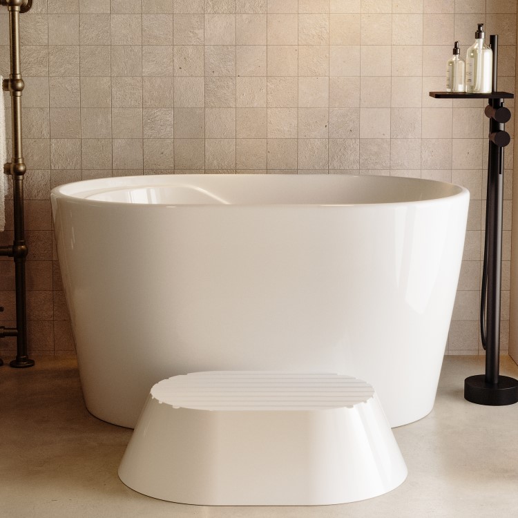 Bath Step for Deep Baths 715 x 350mm - Niki